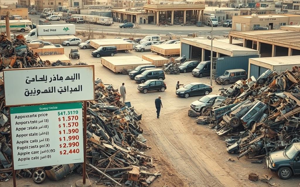 أسعار شراء السكراب التقريبية في جدة اليوم