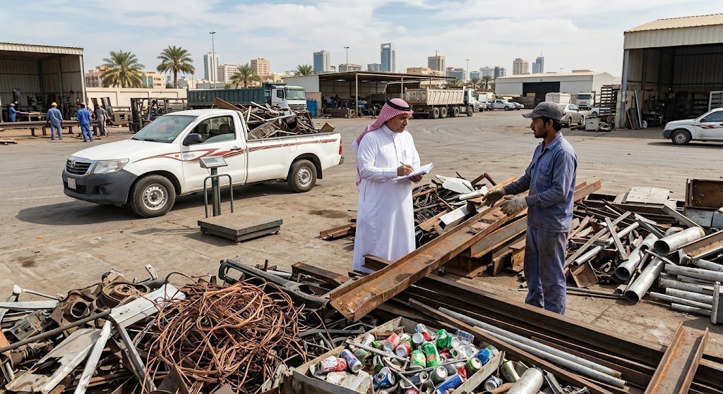 شراء سكراب حي الواحة بجدة لتقديم أفضل خدمات شراء الخردة والمعادن بأسعار تنافسية